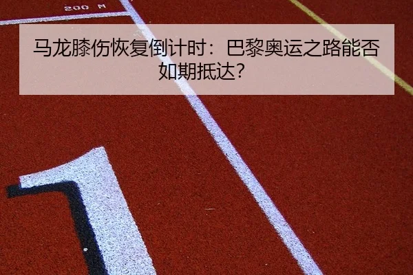 马龙膝伤恢复倒计时：巴黎奥运之路能否如期抵达？